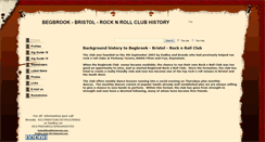 Desktop Screenshot of begbrookrocknroll.co.uk